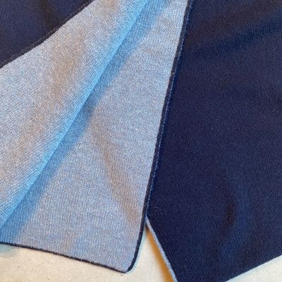 Schal aus Cashmere - dunkelblau/ blau