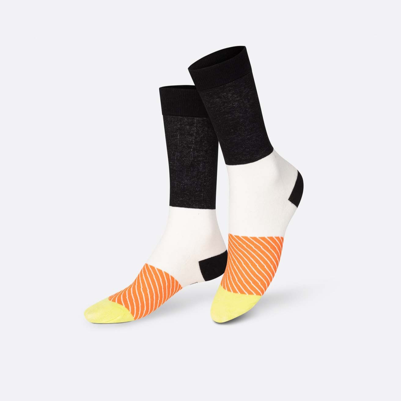 Socken 'Salmon Maki'