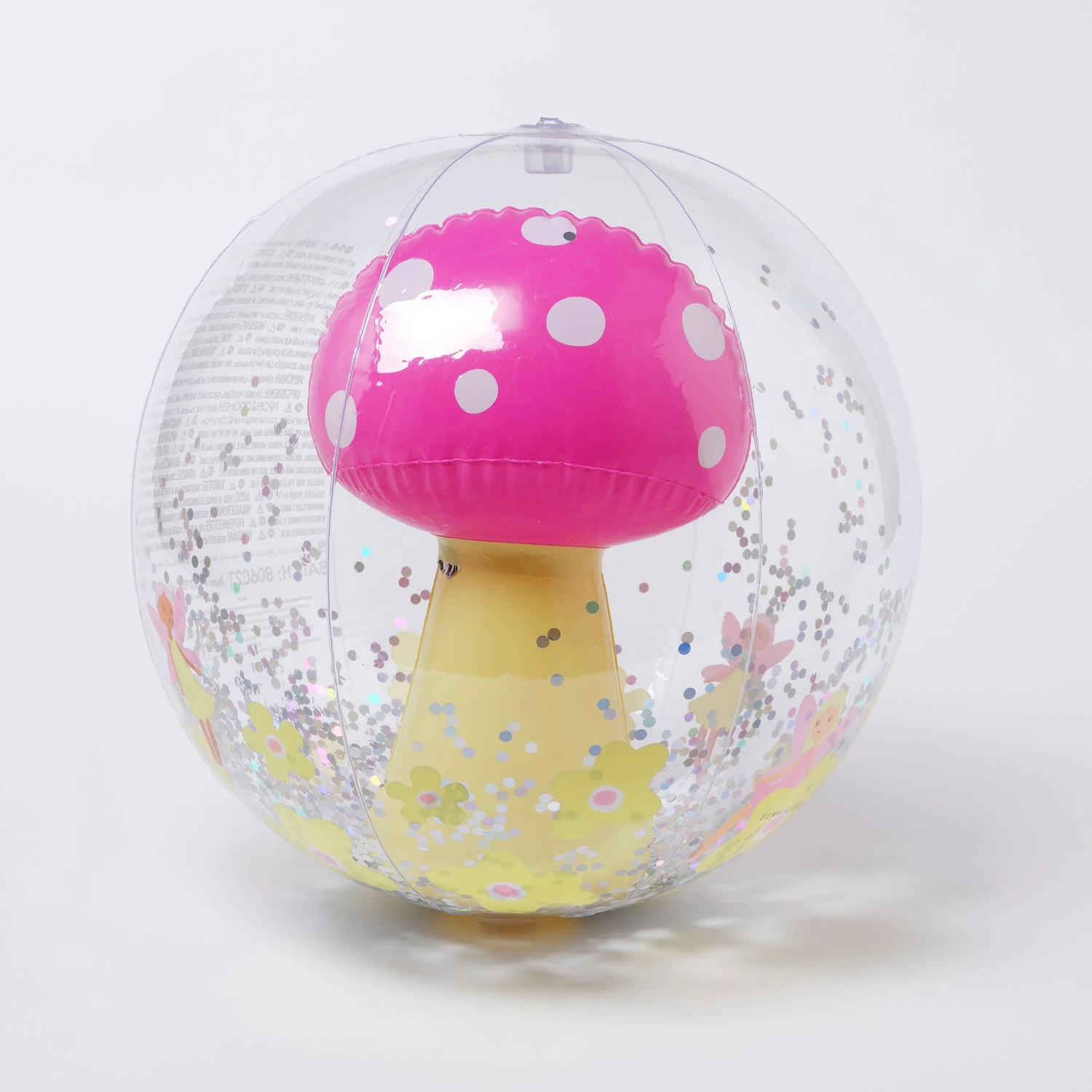 3D Aufblasbarer Strandball - Pilz