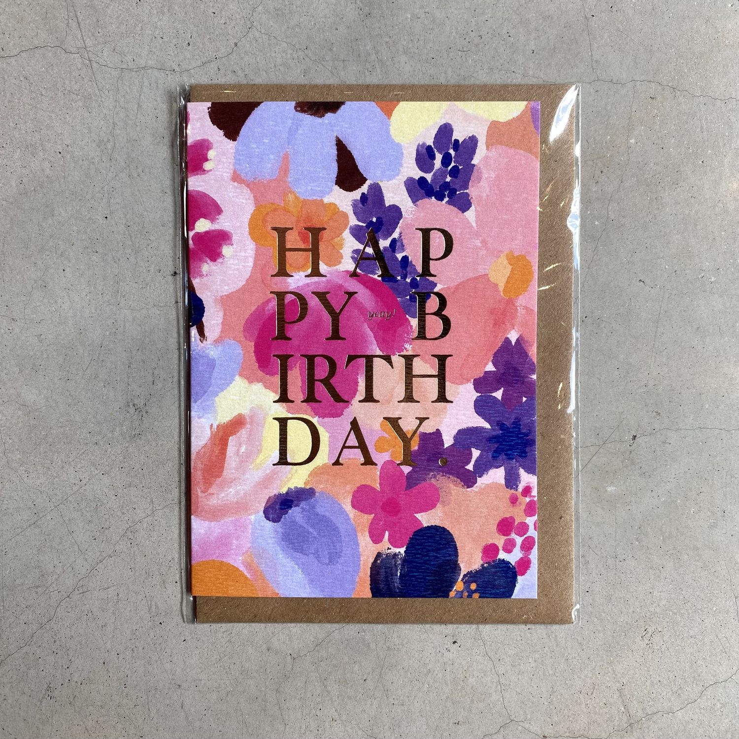 Glückwunschkarte &#39;Happy Birthday&#39;