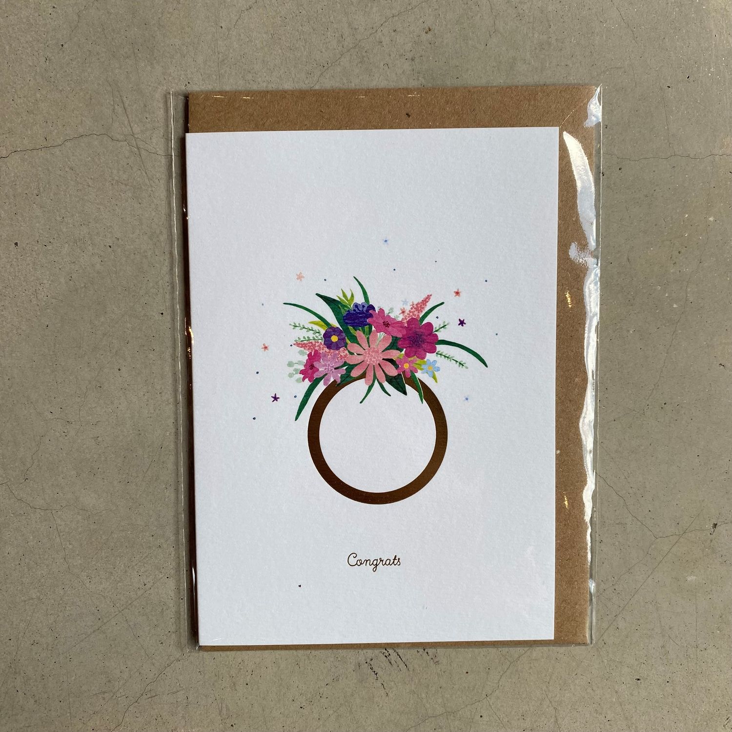 Glückwunschkarte &#39;Congrats&#39;