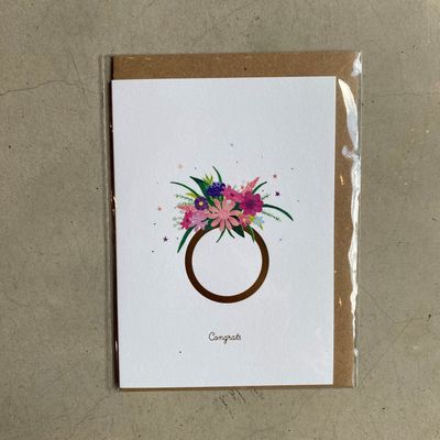 Glückwunschkarte &#39;Congrats&#39;