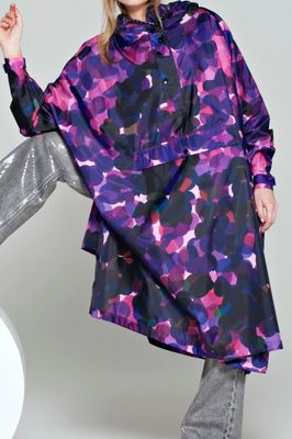 Regen Poncho - City Lights