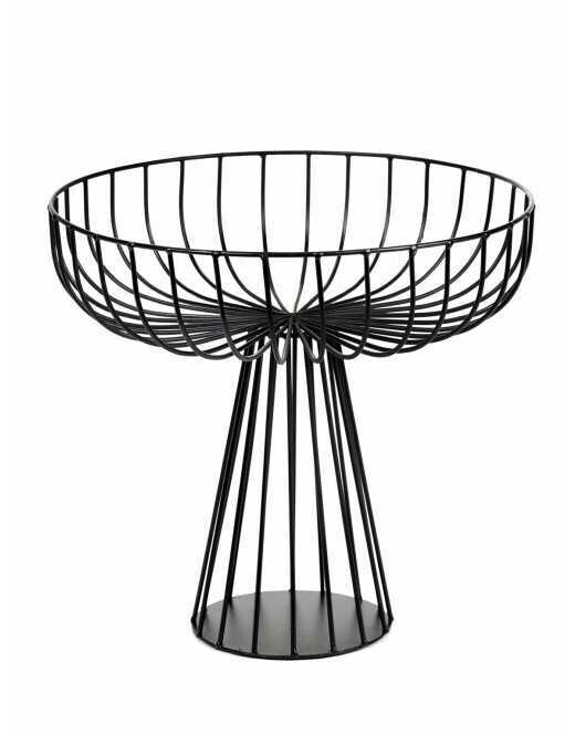 Schwarzer Korb - hoch