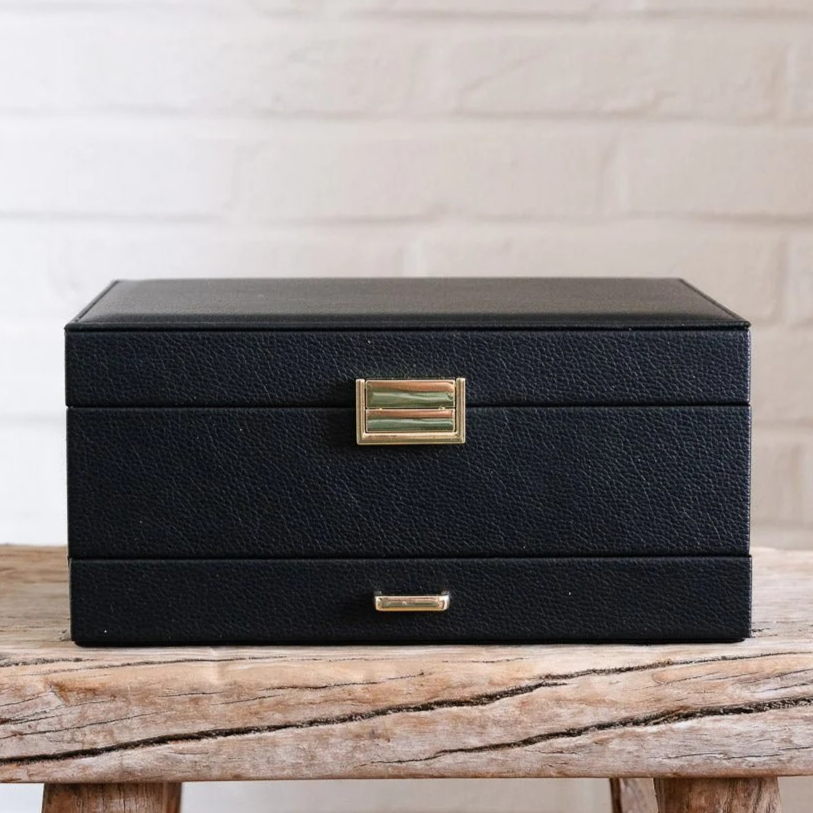 Schmuckschatulle - schwarz