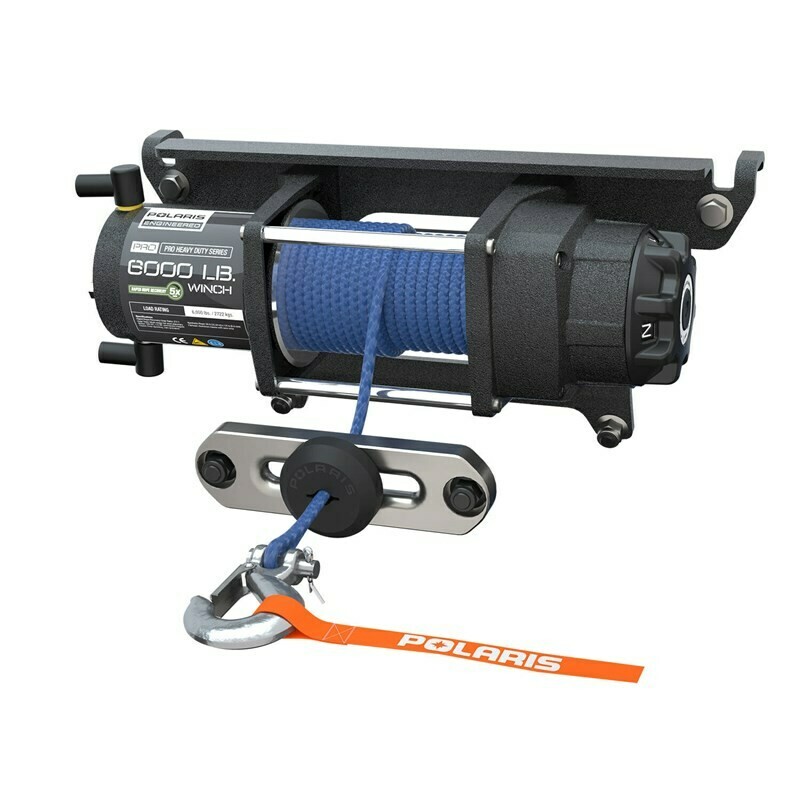 Polaris® PRO HD 6,000 Lb. Winch with Rapid Rope Recovery