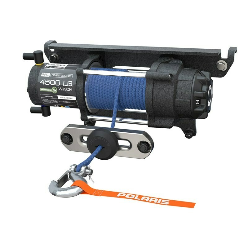 Polaris® PRO HD 4,500 Lb. Winch with Rapid Rope Recovery