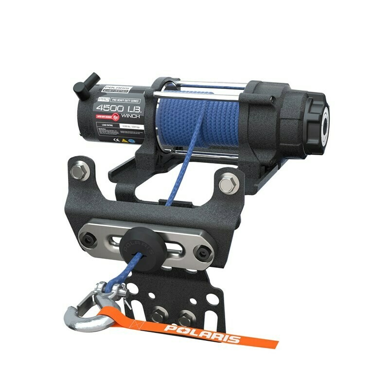 Polaris GENERAL PRO HD 4500 Lb Rapid Rope Recovery Winch - 2882239