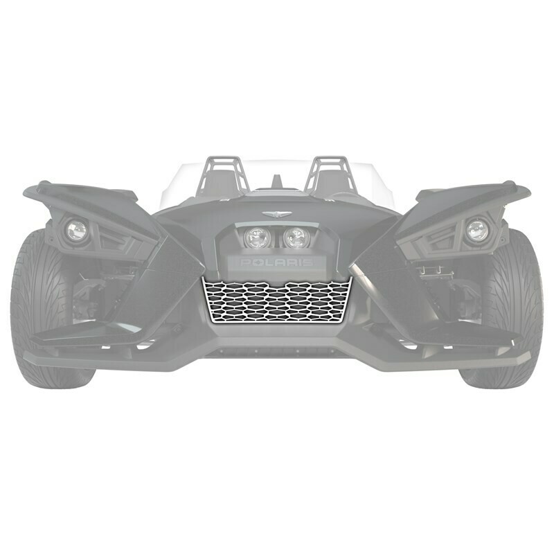 Polaris Painted Front Grille - Monument White