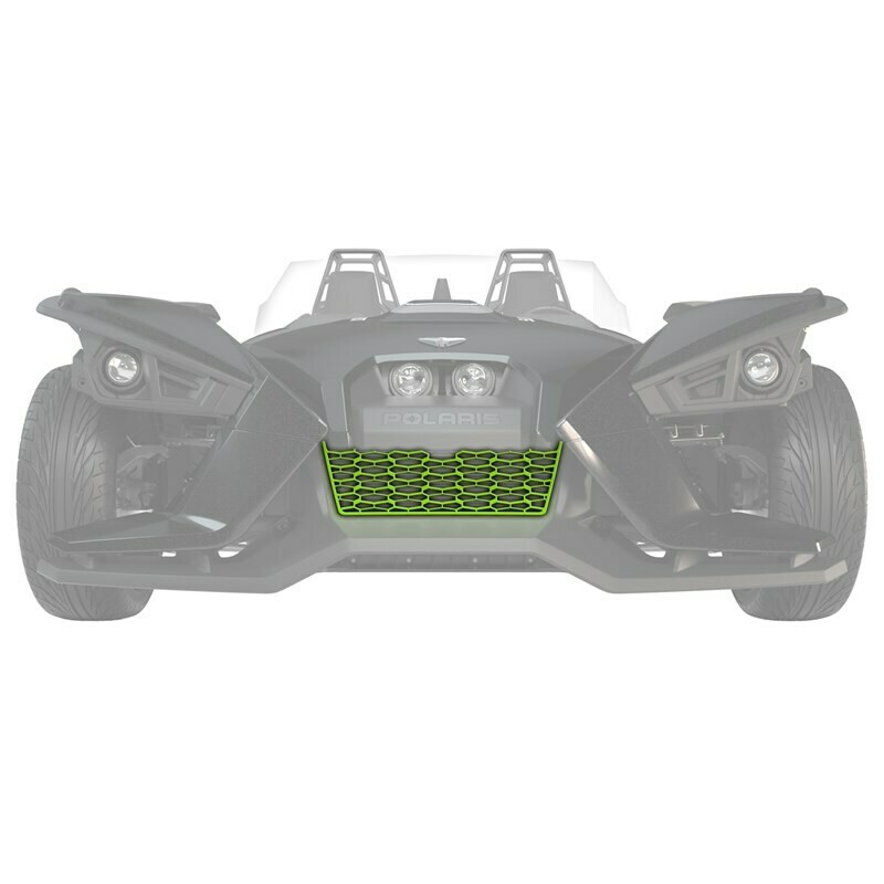Polaris Painted Front Grille - Envy Green Polaris Painted Front Grille - Envy Green