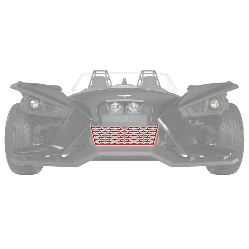 Polaris Painted Front Grille - Sunset Red Polaris Painted Front Grille - Sunset Red