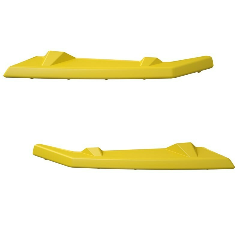 Polaris Slingshot Yellow Front Wing Whisker Guards - 2884948-053