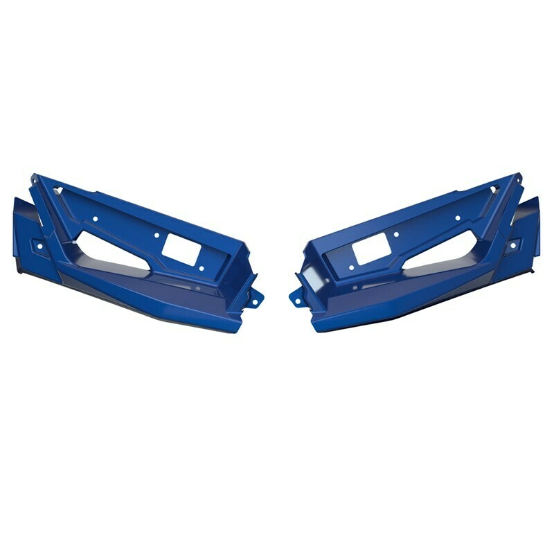 Polaris Slingshot Painted Blue Metallic Front Upper Accent Panel Kit - 2884604-751