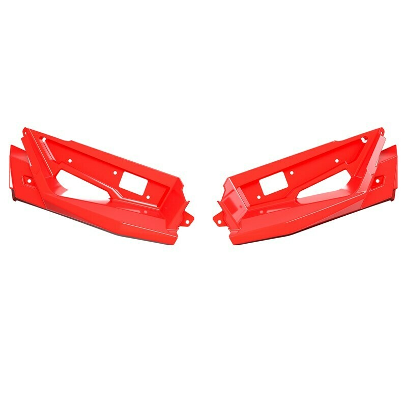 Polaris Slingshot Red Pearl Painted Front Upper Accent Panel Kit - 2884604-676