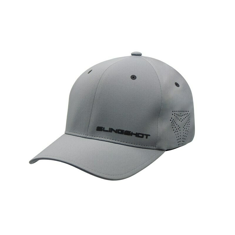 Polaris Men's Premium Hat with Slingshot Logo, Gray, L/XL