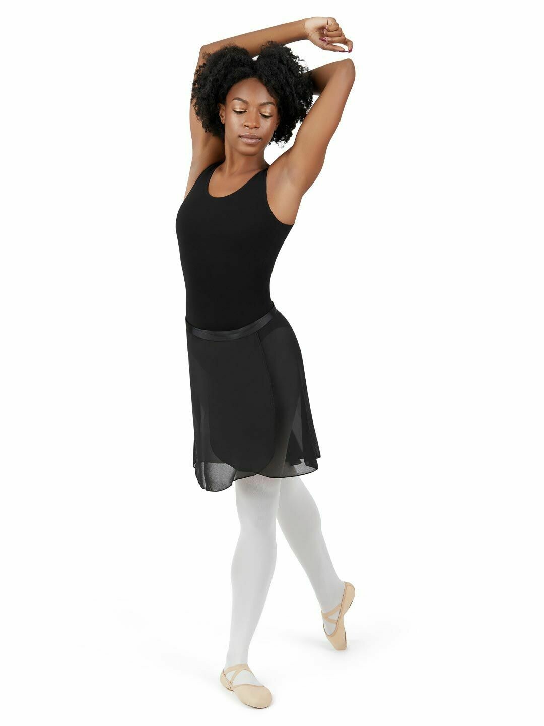 Capezio Georgette Long Wrap Skirt N276