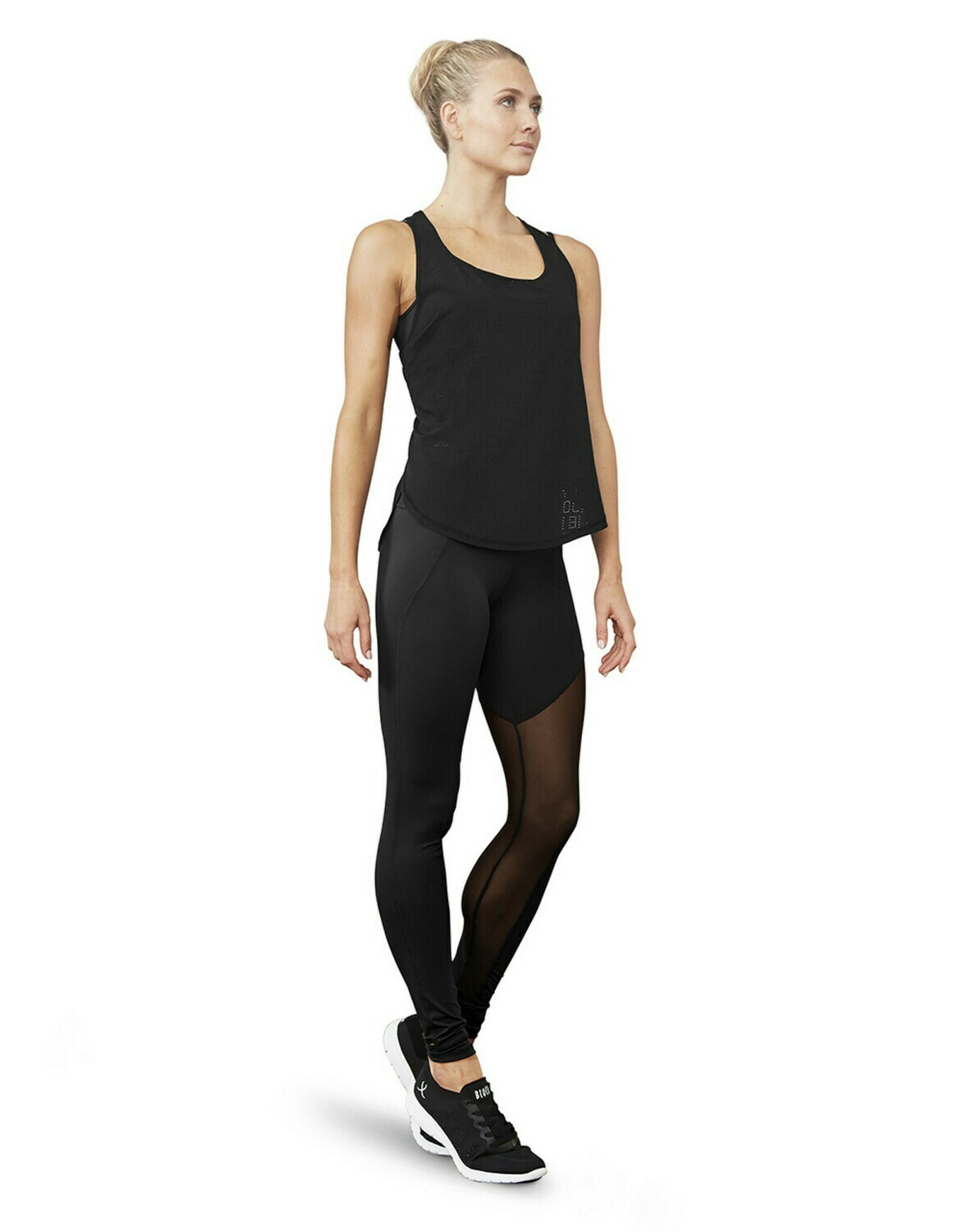 BLOCH Mesh Panel Stirrup Leggings BLOCH Mesh Panel Stirrup Leggings