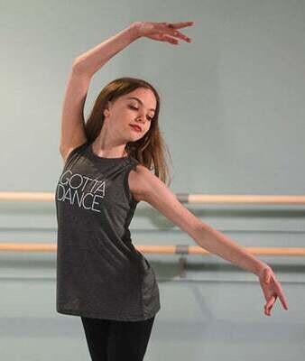Adults Gotta Dance Slit Back Tank