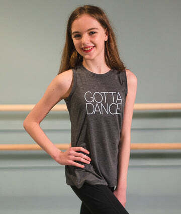 Adults Gotta Dance Slit Back Tank