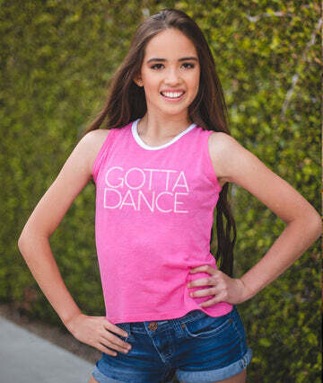 Gotta Dance Girls Twist Back Tank Gotta Dance Girls Twist Back Tank