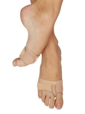 Capezio Jelz Footundeez Nude