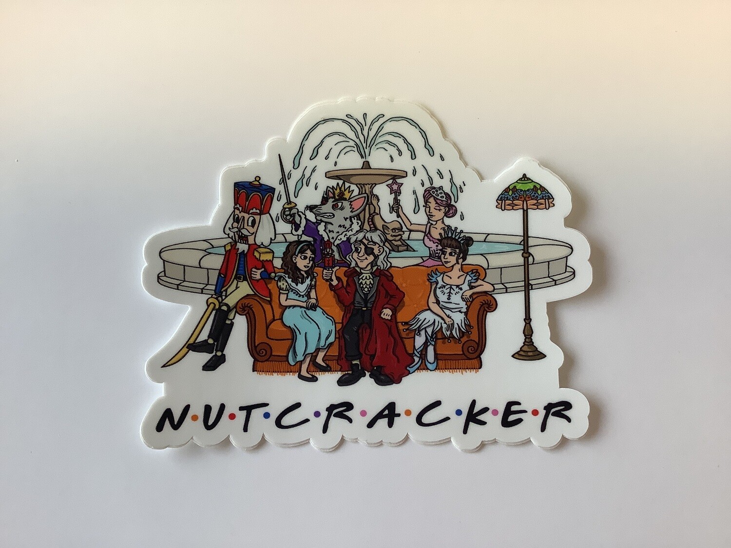 Nutcracker “Friends” Vinyl Sticker Nutcracker “Friends” Vinyl Sticker