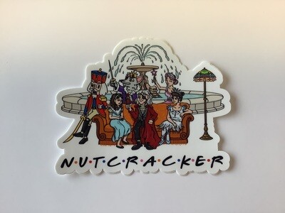 Nutcracker “Friends” Vinyl Sticker