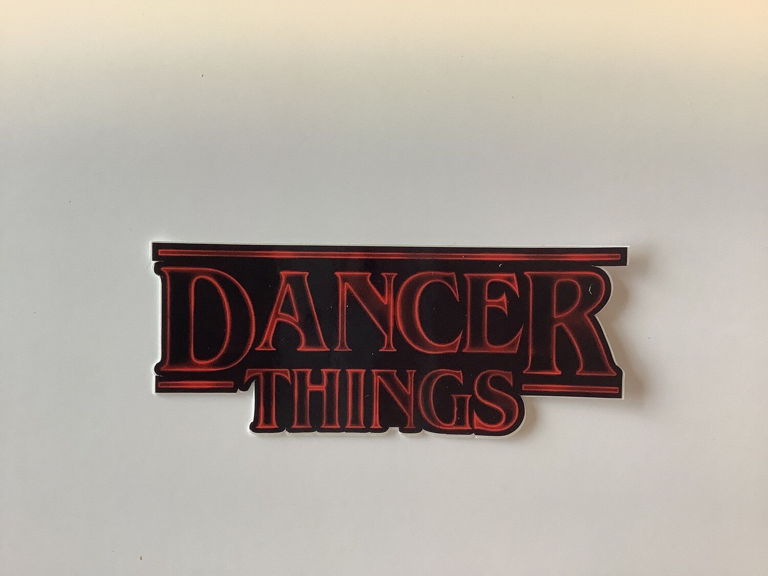 Dancer Things Vinyl Sticker Dancer Things Vinyl Sticker
