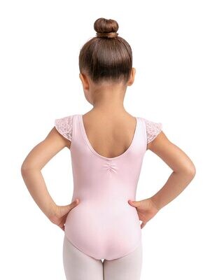 Flutter Sleeve Leotard Girls
