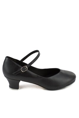 BLACK Adult Tara Tap (Character) 1/5" heel
