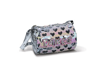 B23517 Hearts Pearescent Duffle