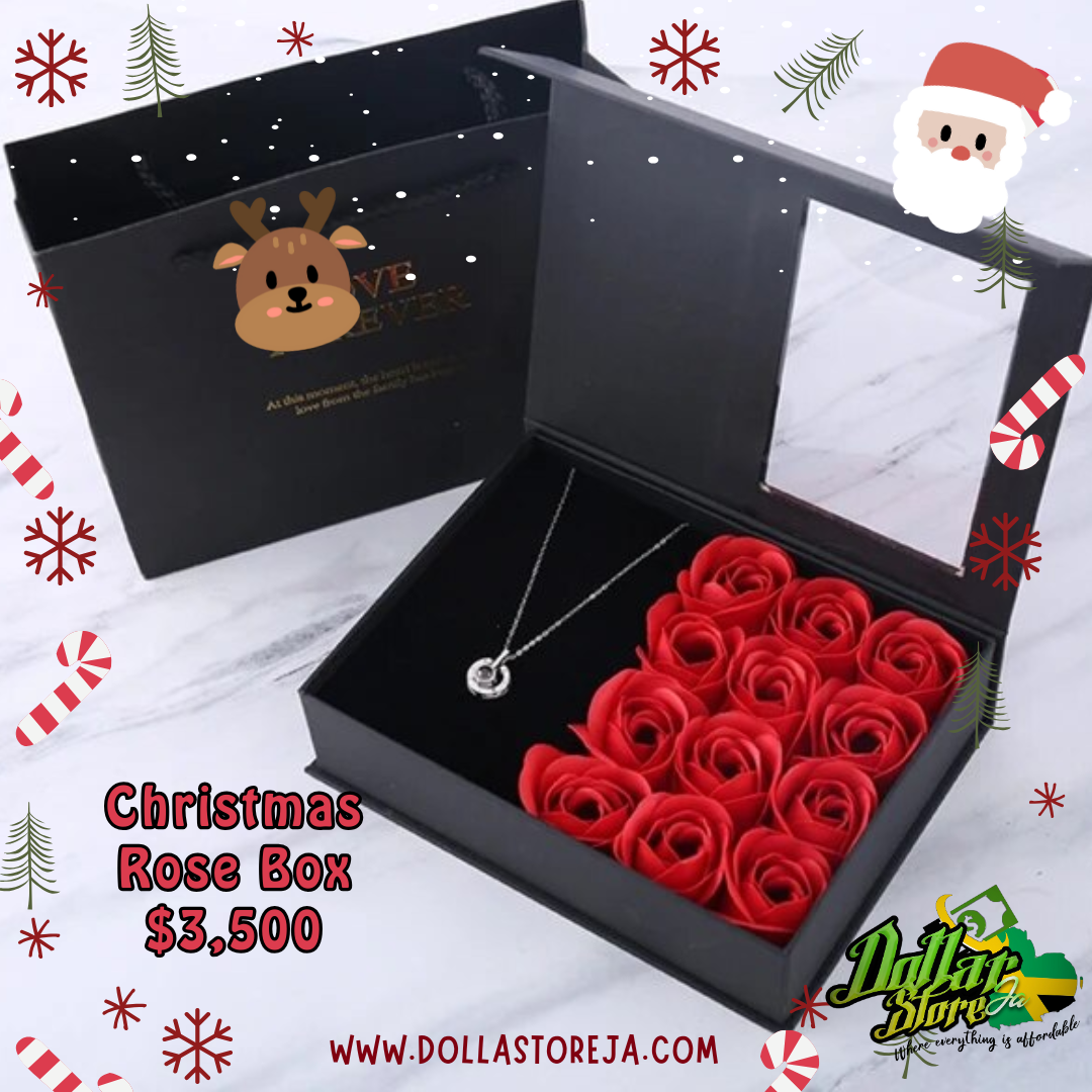 CHRISTMAS ROSE BOX