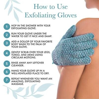 Body Exfoliating Glove - Pair