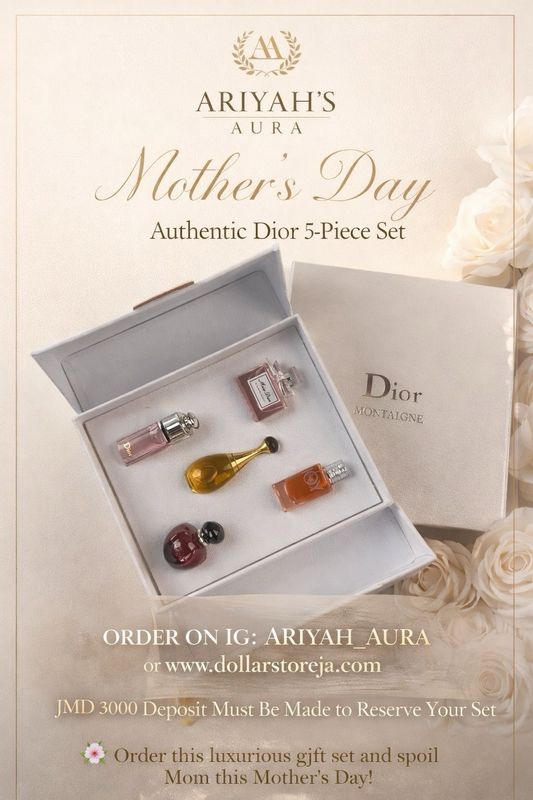 AUTHENTIC 30 MONTAIGNE DIOR - CASTLE STYLE- 5 PIECE