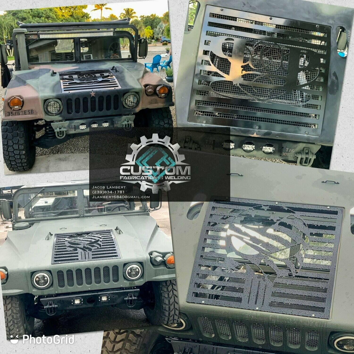 Hmmwv/Humvee Grill