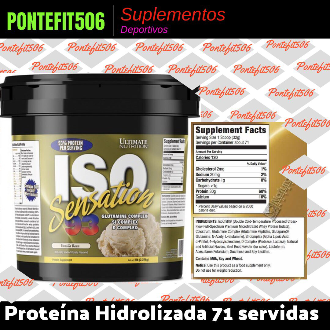 Proteína ISO sensations