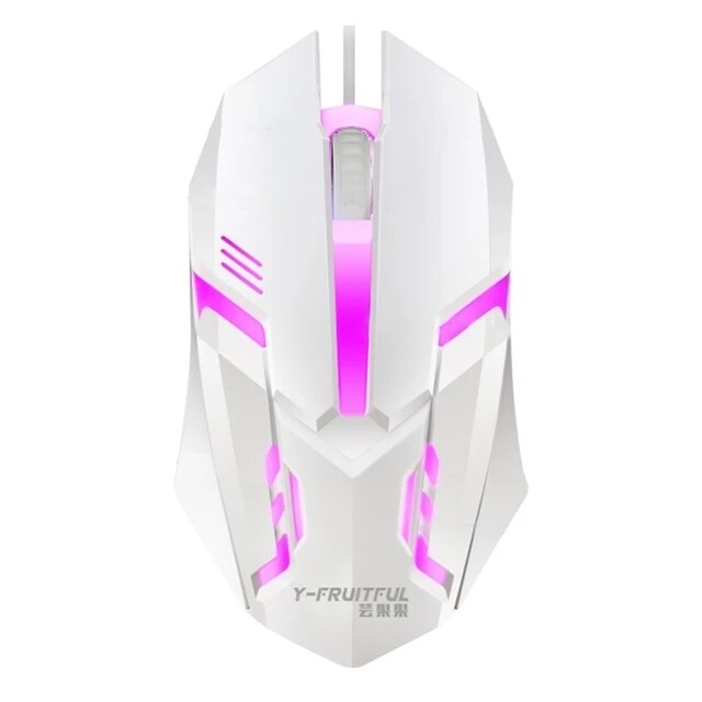 Yunguo S1 mouse gaming light-emitting wired mouse USB laptop CF LOL gaming mouse