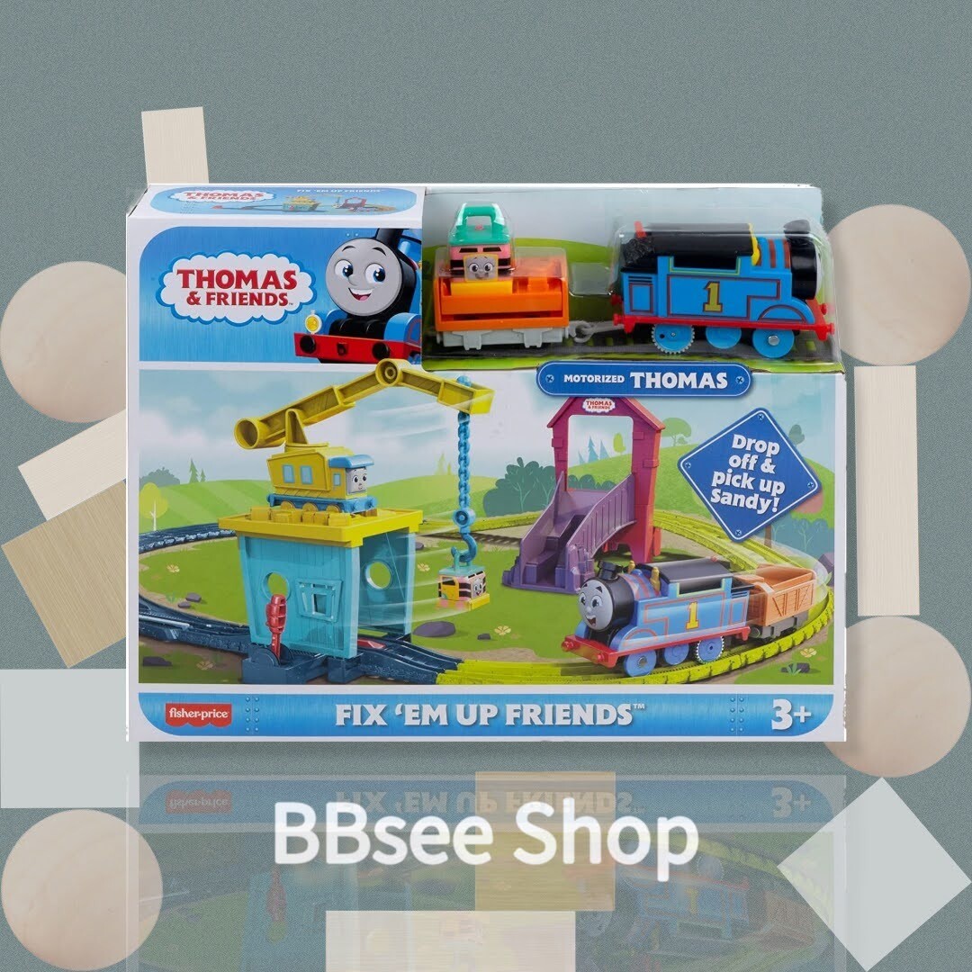 Fisher-Price Thomas &amp; Friends 貨物裝卸火車路軌套裝