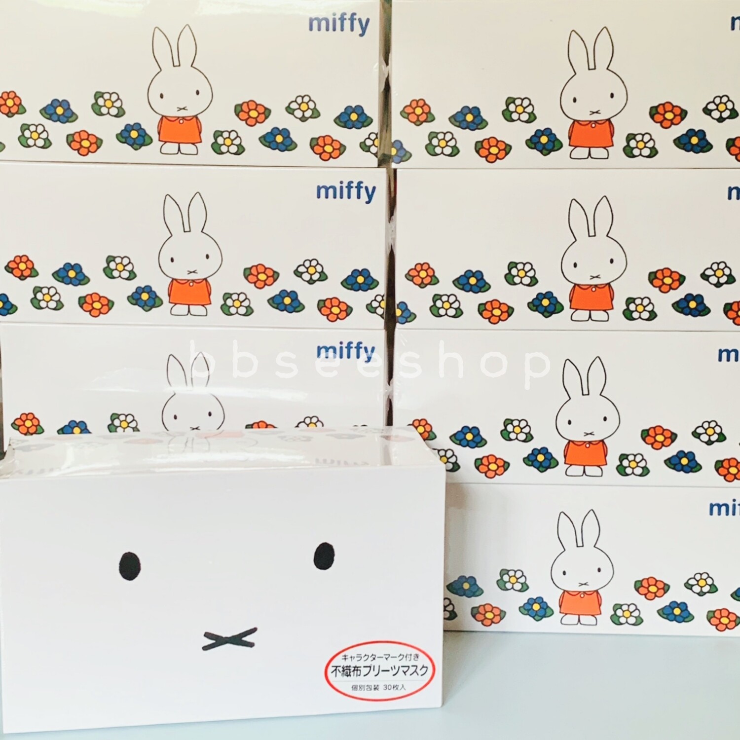 日本版 miffy 成人 不織布口罩 (30個/盒)