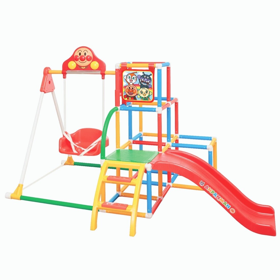 Pinocchio Anpanman 麵包超人爬架連鞦韆4WAY滑梯
