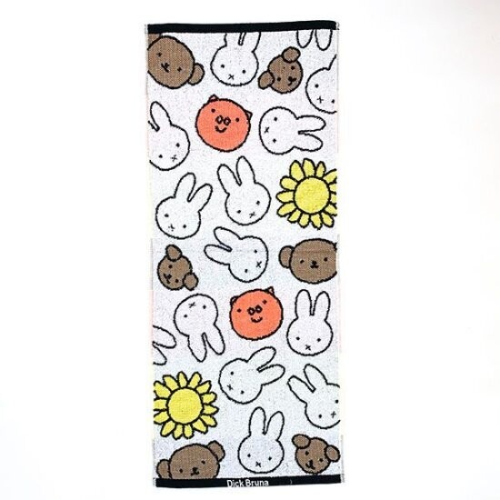 日本製miffy 100%全棉 毛巾 (80 / 35 / 25 cm), Size: 80 (L) x 34 (w) cm