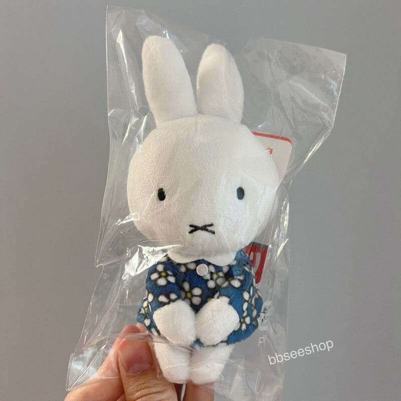 Takara Tomy Miffy 可坐款毛公仔 花裙款