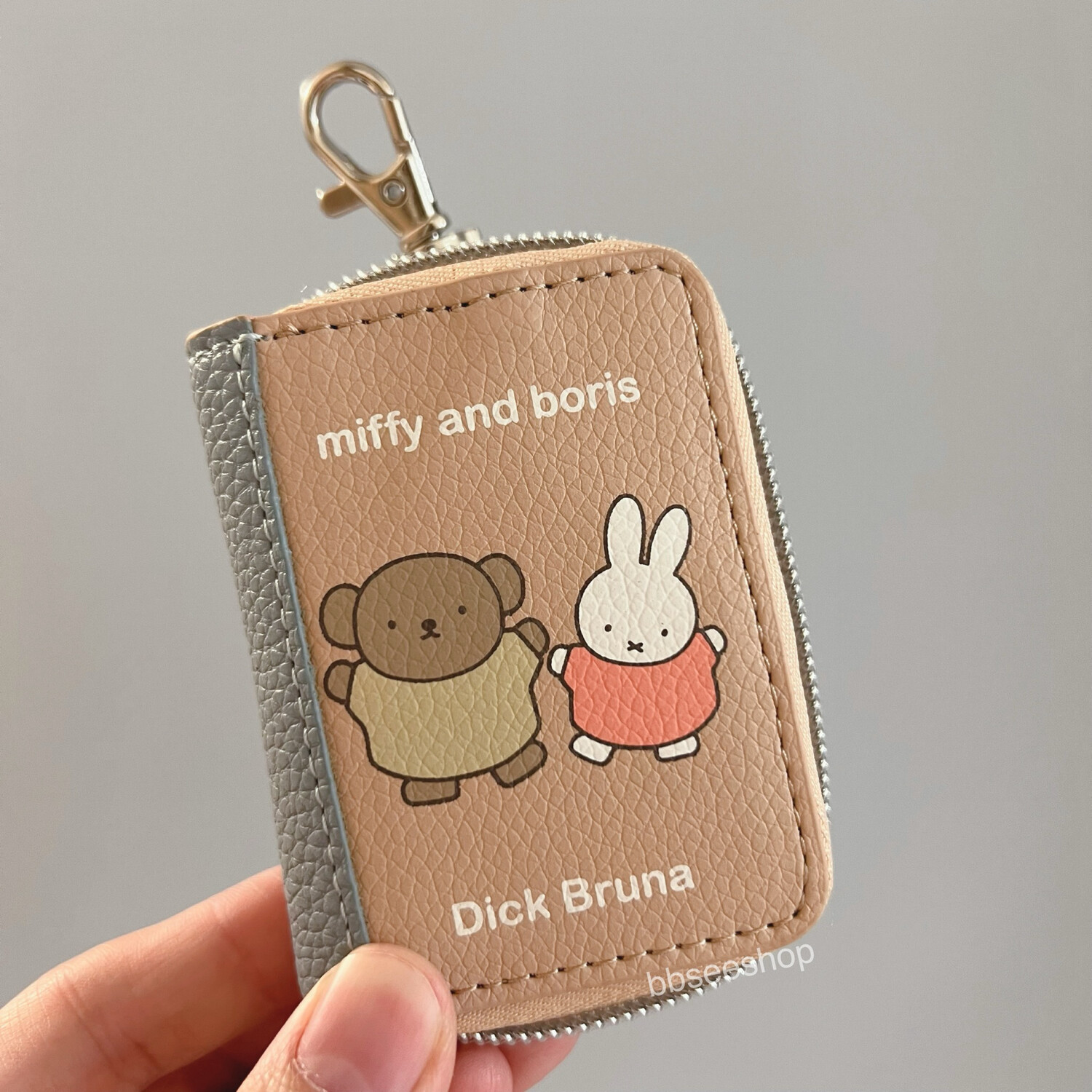 Miffy 繪本經典系列鎖匙包miffy &amp; boris