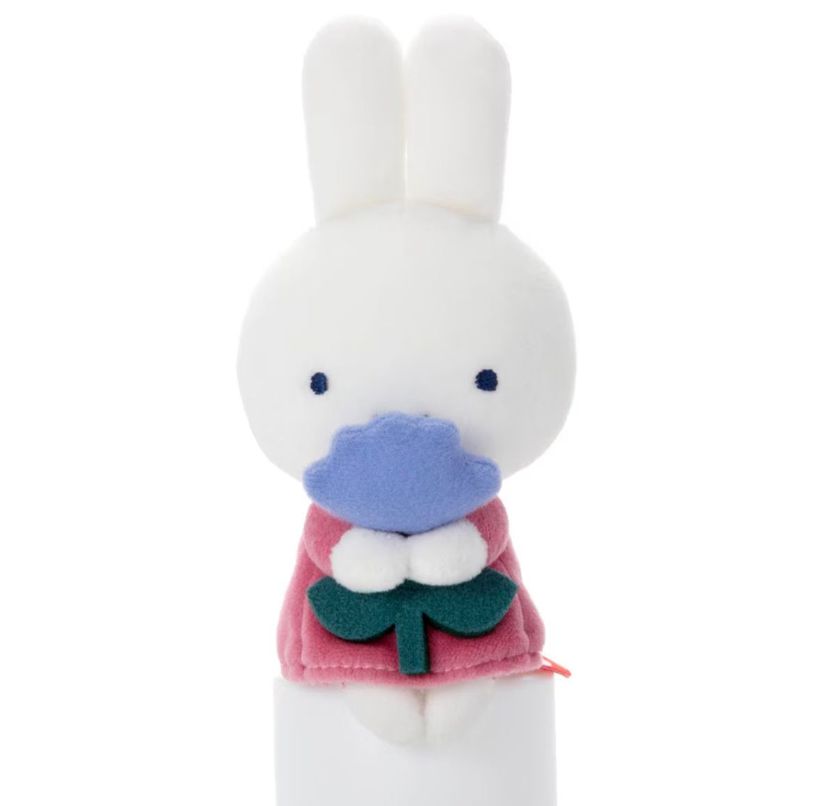 Miffy &amp; Rose 手持玫瑰可坐款公仔 藍花.粉紅裙 14 cm