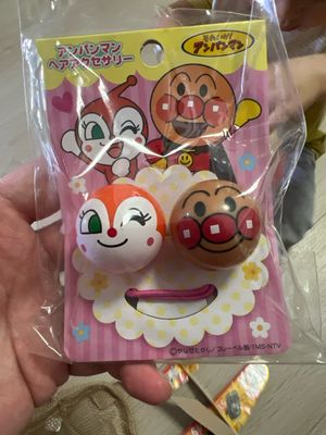 麵包超人波波橡筋髮飾