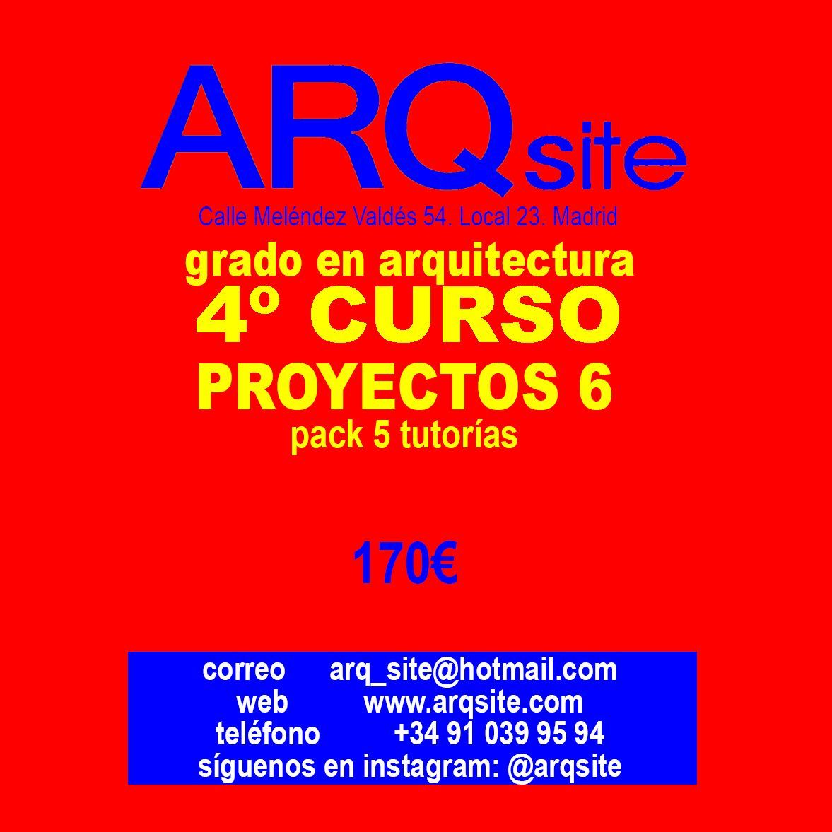 P.6 - PACK 5 TUTORÍAS
