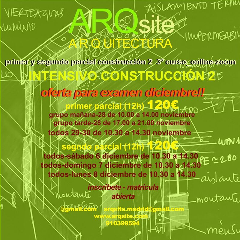 INTENSIVO CONSTRUCCIÓN 2-PARCIAL PRIMERO Y SEGUNDO