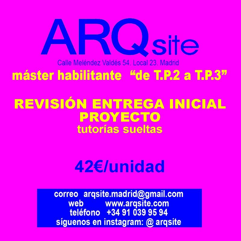 REVISIÓN PROYECTO-PASO DE "T.P.2 A T.P.3"TUTORÍAS SUELTAS