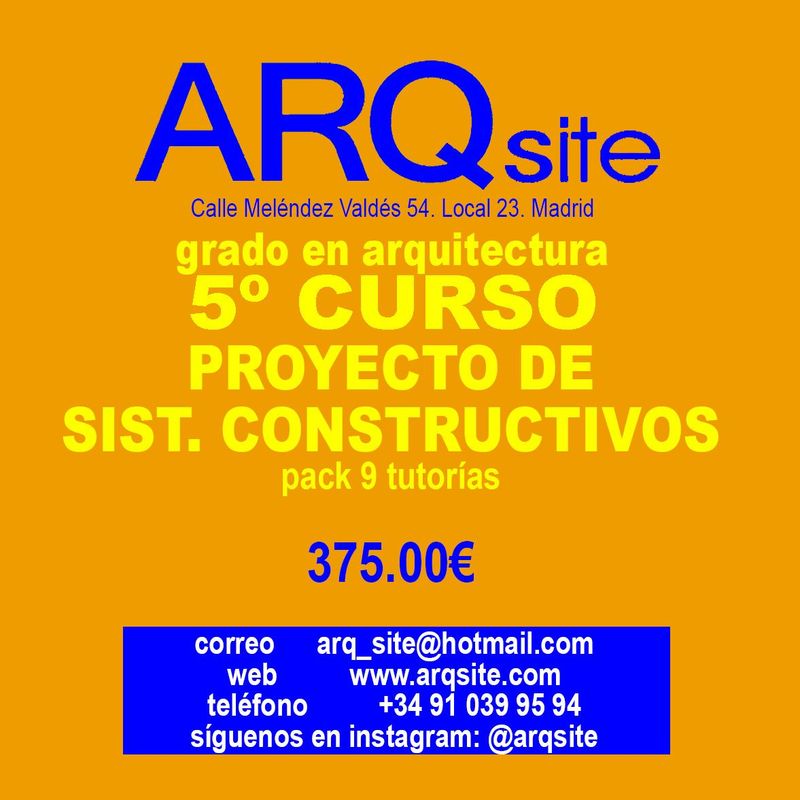 PROYECTO DE SISTEMAS CONSTRUCTIVOS-PACK 9 TUTORÍAS