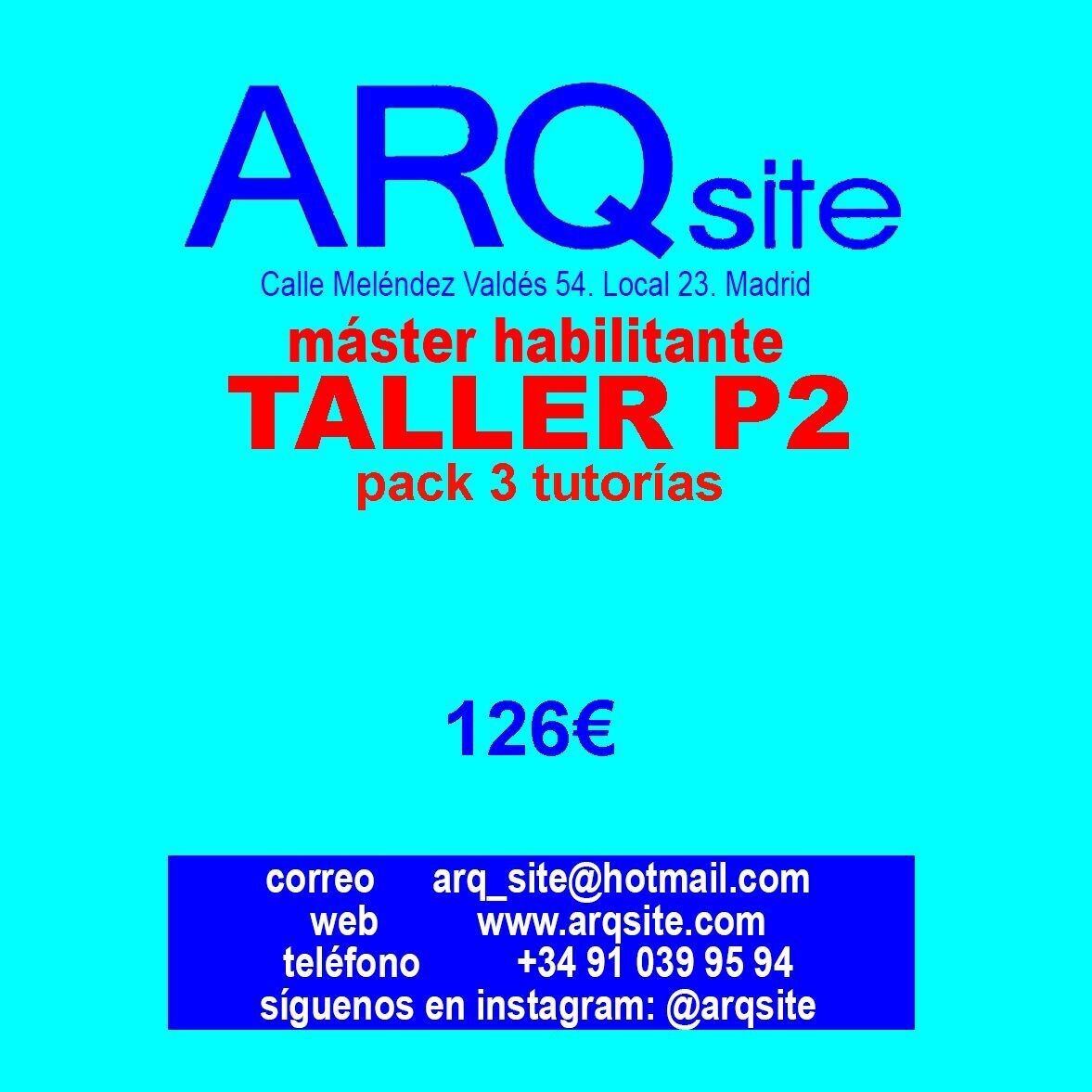 T.P.2-PACK 3 TUTORÍAS